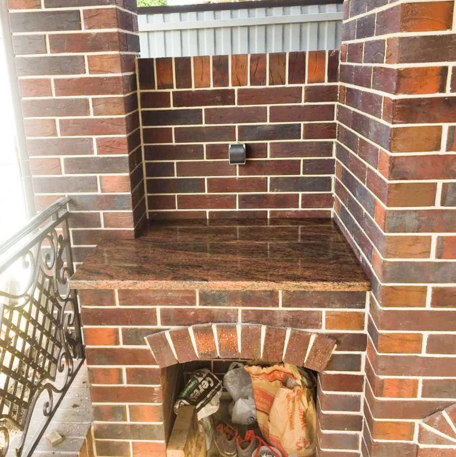 Столешницы для барбекю из гранита Multicolor Red