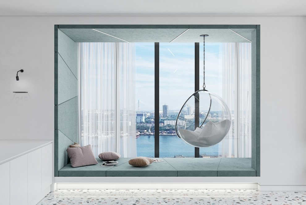 Дизайн-проект интерьера пентхауса для молодой семьи