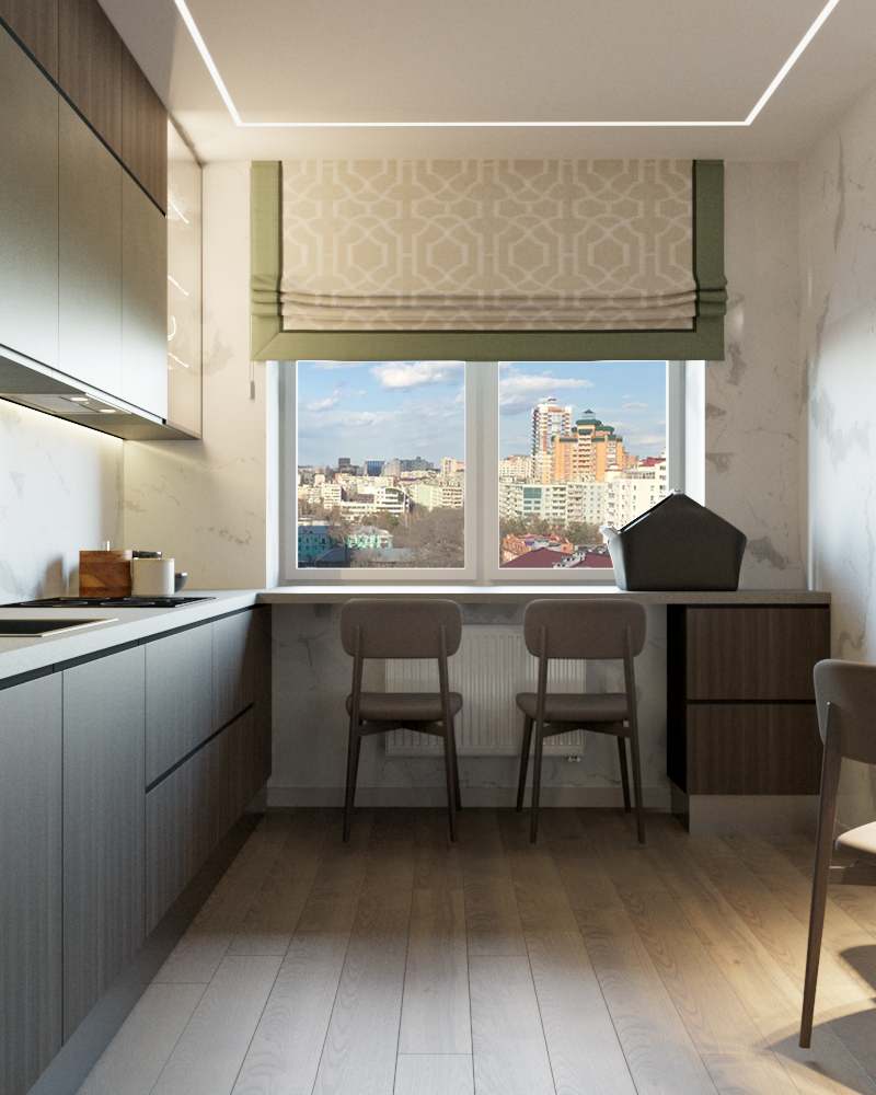 Яркая квартира 74 метра в ПетроглифПарке