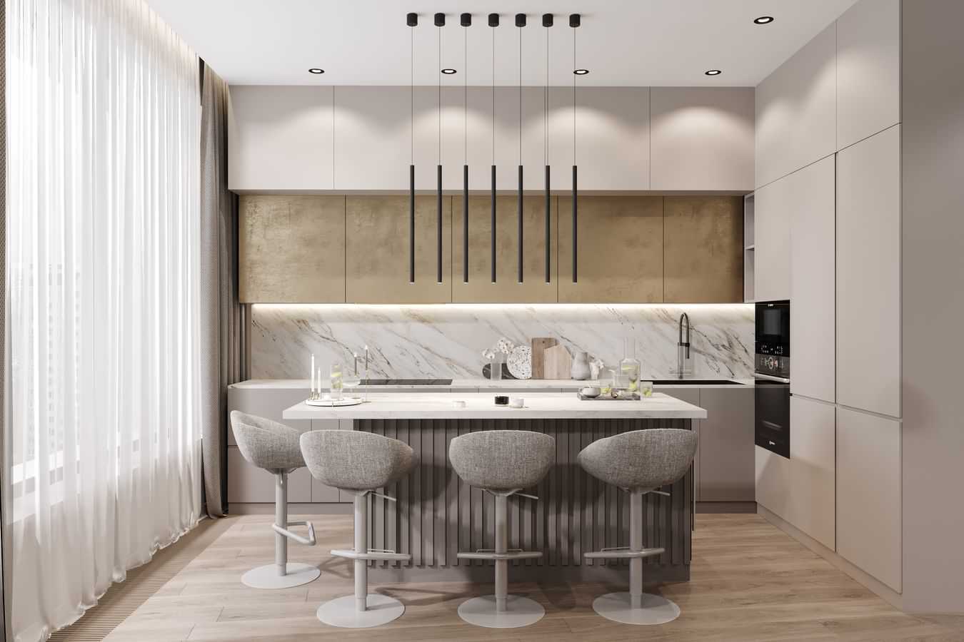 Квартира 140 кв.м. в ЖК Серебряный парк