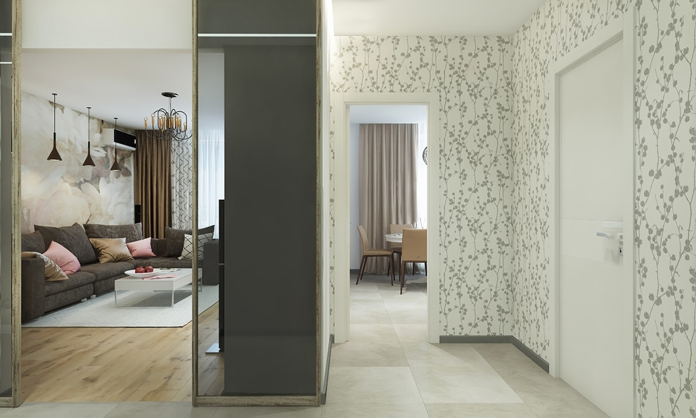 Гостиная в цветах