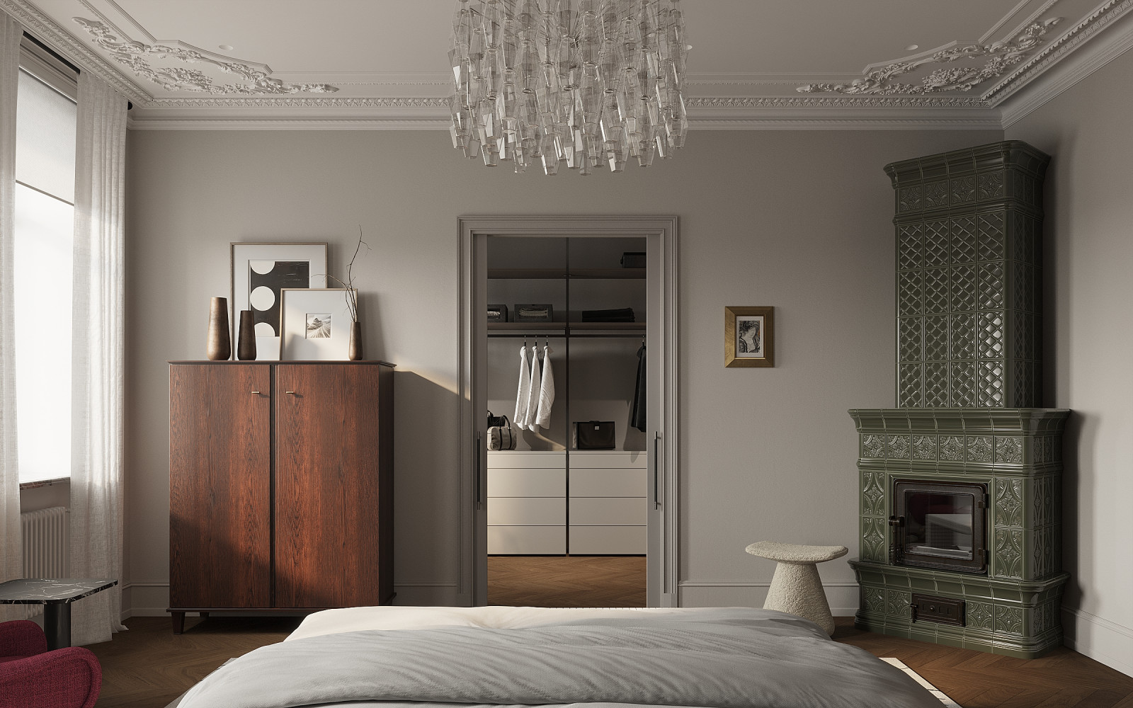 Яркая квартира с баром