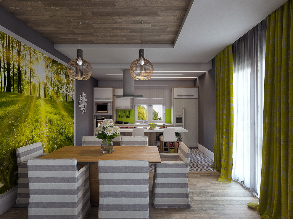 Дизайн-проект коттеджа в Подмосковье