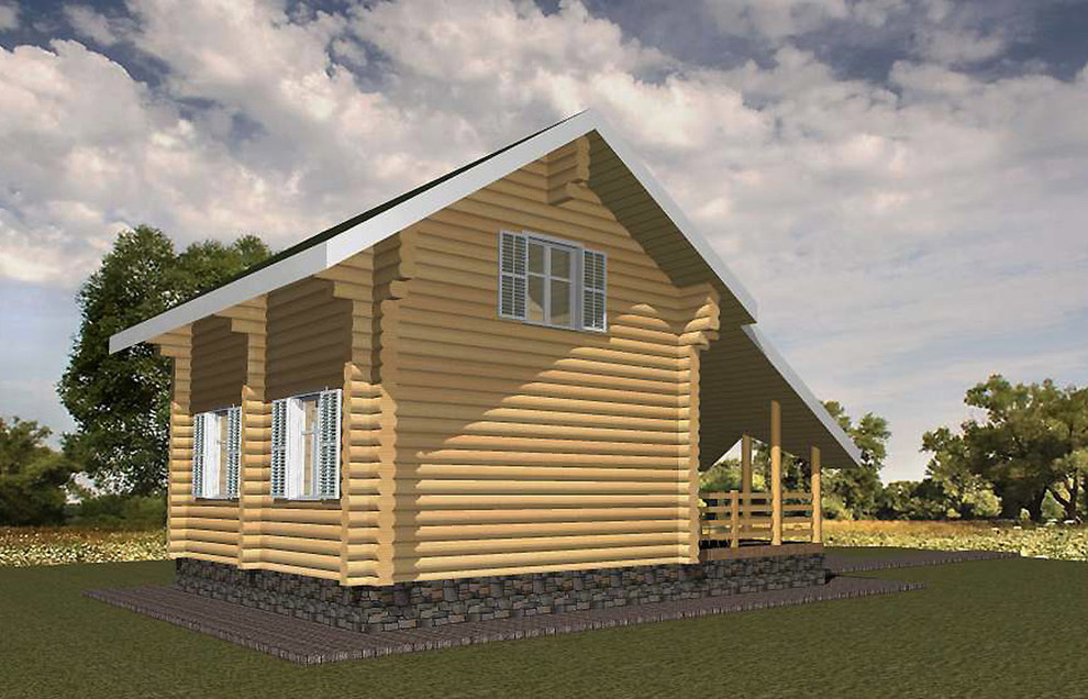 Небольшой дачный дом