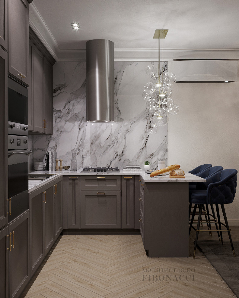 Проект квартиры 100 м. кв. на петровском острове