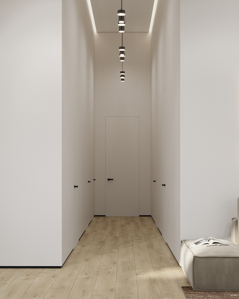 Дом для семьи в стиле минимализм 125 м². Посёлок Костюнино