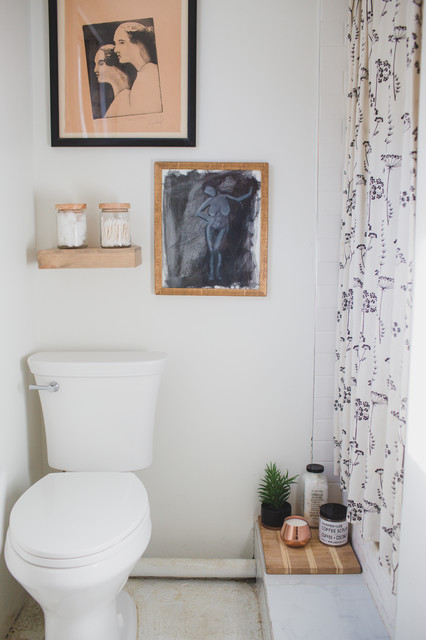 Tiny Home Interiors eklektisch-gaestetoilette