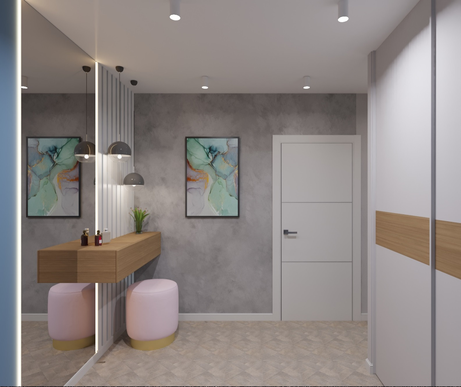 Яркая двушка для семьи предпринимателей