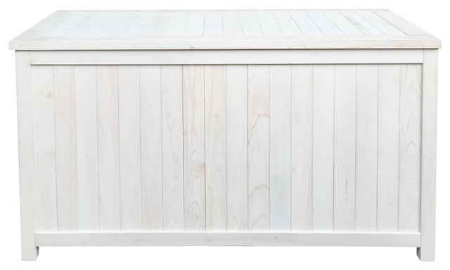 Pelican Hill Wood Storage Box White Country Garden Pelican Hill Wood Storage Box White