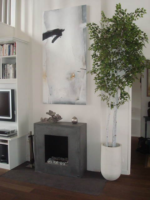 Living room contemporary-living-room