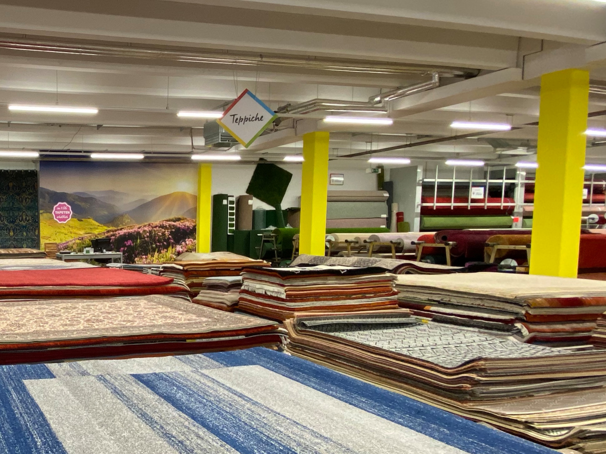 Umgestaltung Teppich-Verkauf