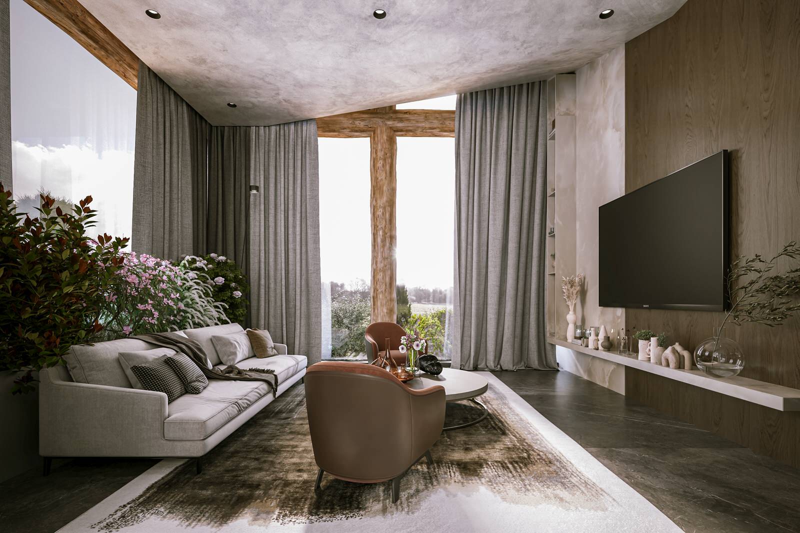 Neoteric Home - Green Wood