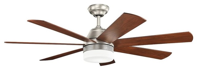 Kichler Lighting Ellys 56 Brushed Nickel Transitional Ceiling Fan