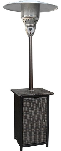 Square Wicker Patio Heater 7 Tall Proppane 41 000 Btu