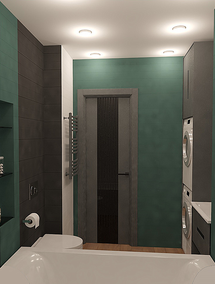 проходная кухня-студия