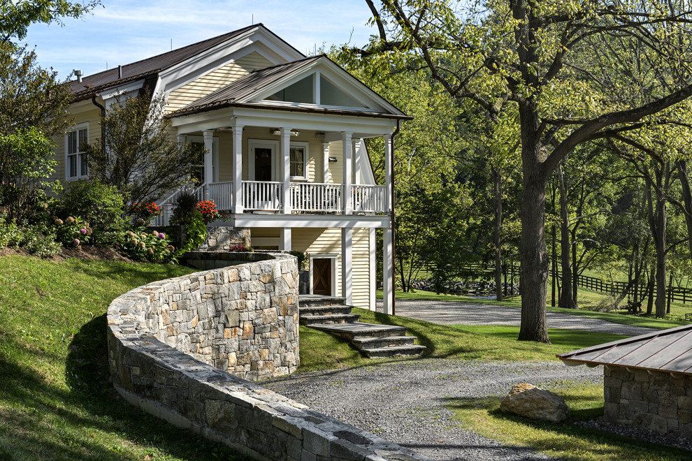 Carriage House Home Traditional Entry New York by Crisp Architects