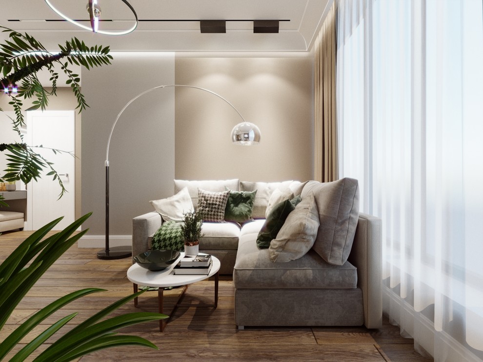 Современный стиль в ЖК "123"