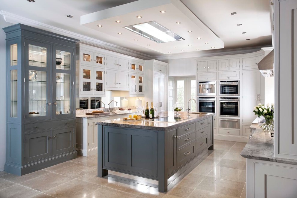 This is an example of a modern kitchen in Dublin.