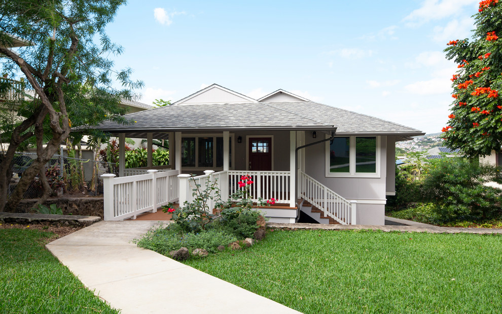 Home design - transitional home design idea in Hawaii