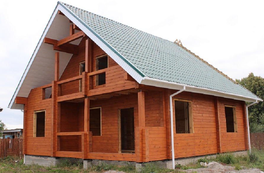 Дом из профилированного бруса Лукоморье-138