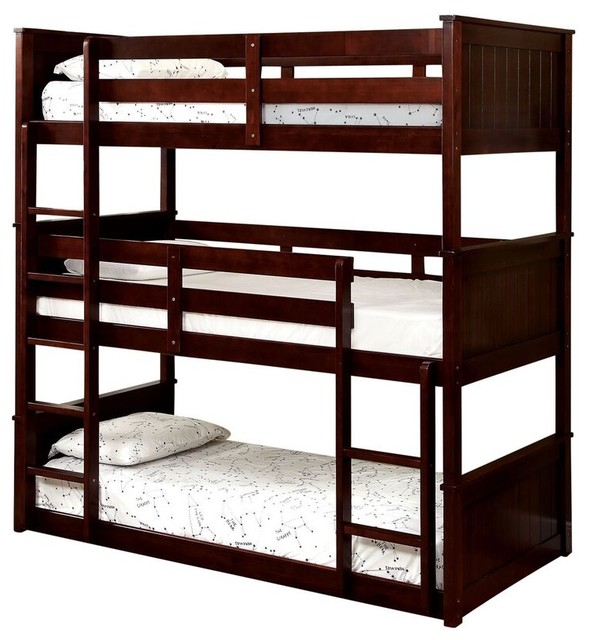Coronado Twin Triple Bunk Bed Transitional Beds By Coronado Twin Triple Bunk Bed Transitional Beds By Totally Kids Fun Furniture Toys