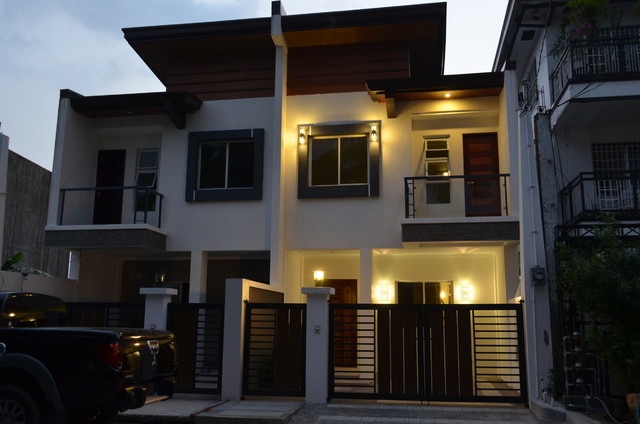 Modern Contemporary Duplex Houses Philippines Best Interior Design Modern Asian Duplex Northview Qc Philippines Semi Detached House Example Of A Zen Home Design