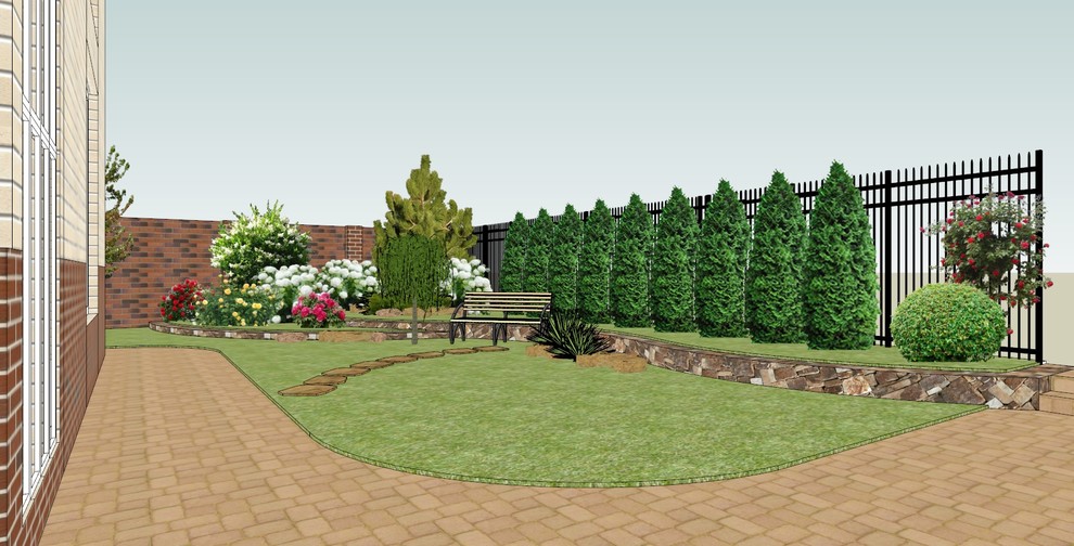 Дизайн проект ландшафта г. Ростов-на-Дону