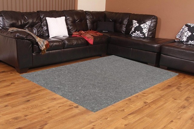 Home Queen Solid Color Area Rug Grey 3 X5 Oval Contemporary