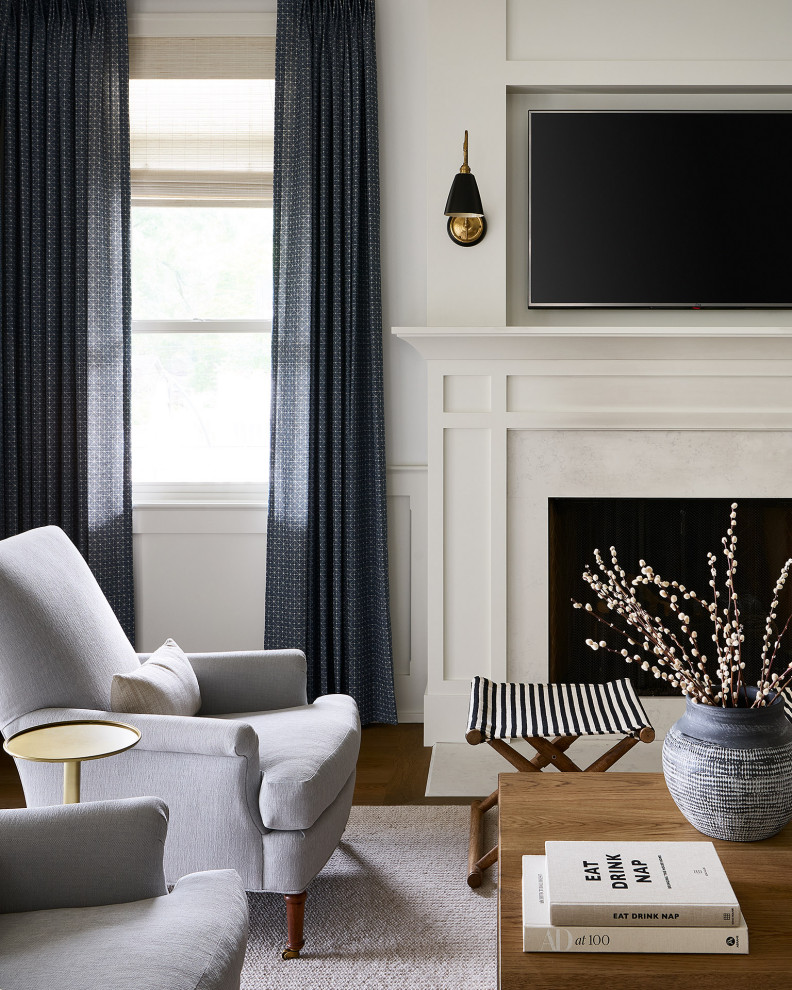 Chicago Classy - Transitional - Living Room - Chicago - by AZL ...