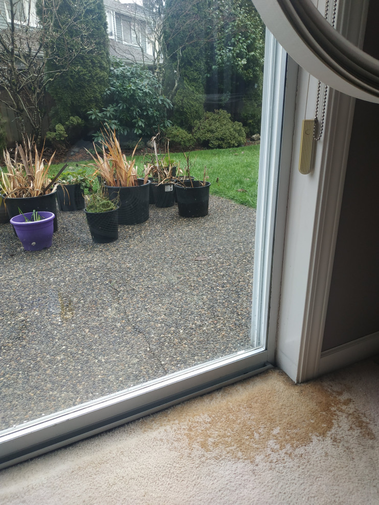 Water Leaking Around Patio Door