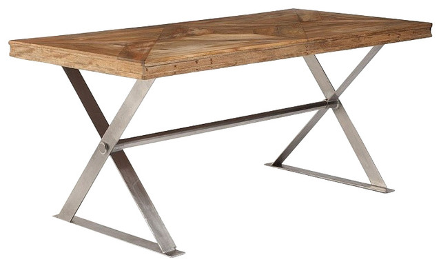 Artisan Cross Leg Dining Table, Large