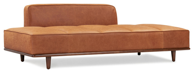 Poly and Bark Jasper Daybed, Cognac Tan