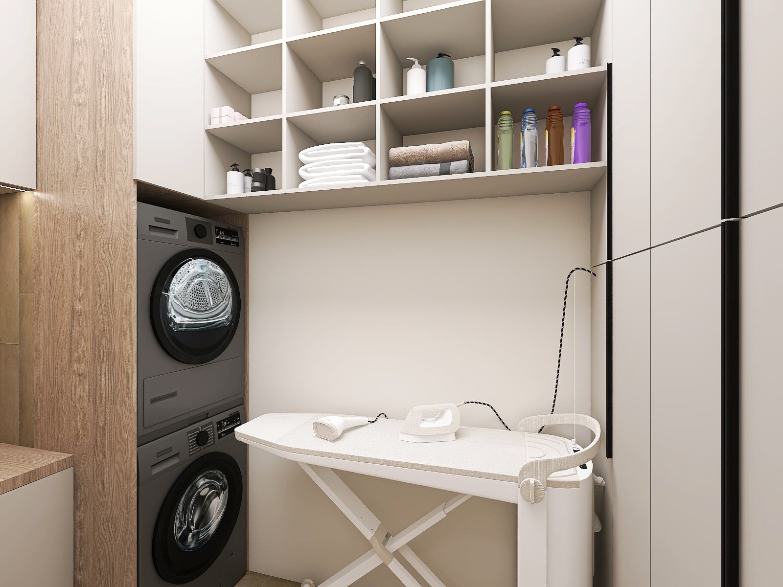 Трехкомнатная квартира в современном стиле ЖК Хвоя