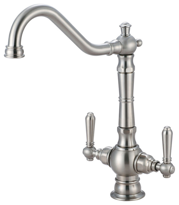 Pioneer Faucets 2AM400 Americana 1.5 GPM 1 Hole Kitchen Faucet - Brushed Nickel