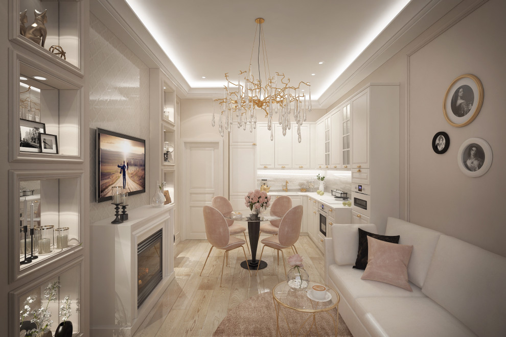 Гостиная-кухня