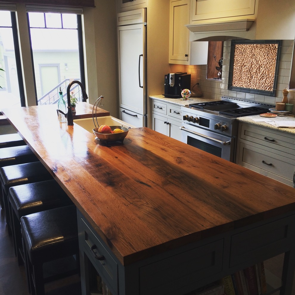 Inspiration for a transitional kitchen remodel in Boise
