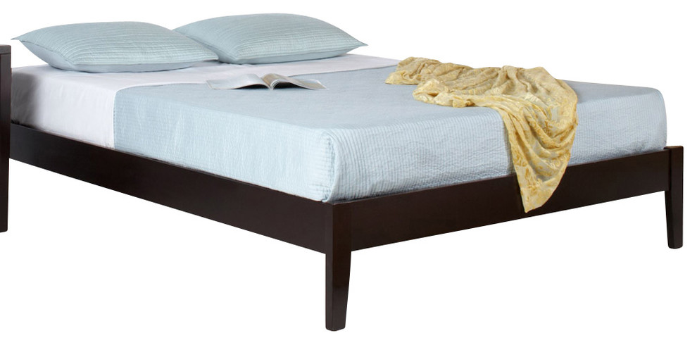 Modus Simple Platform Bed, Espresso, Full