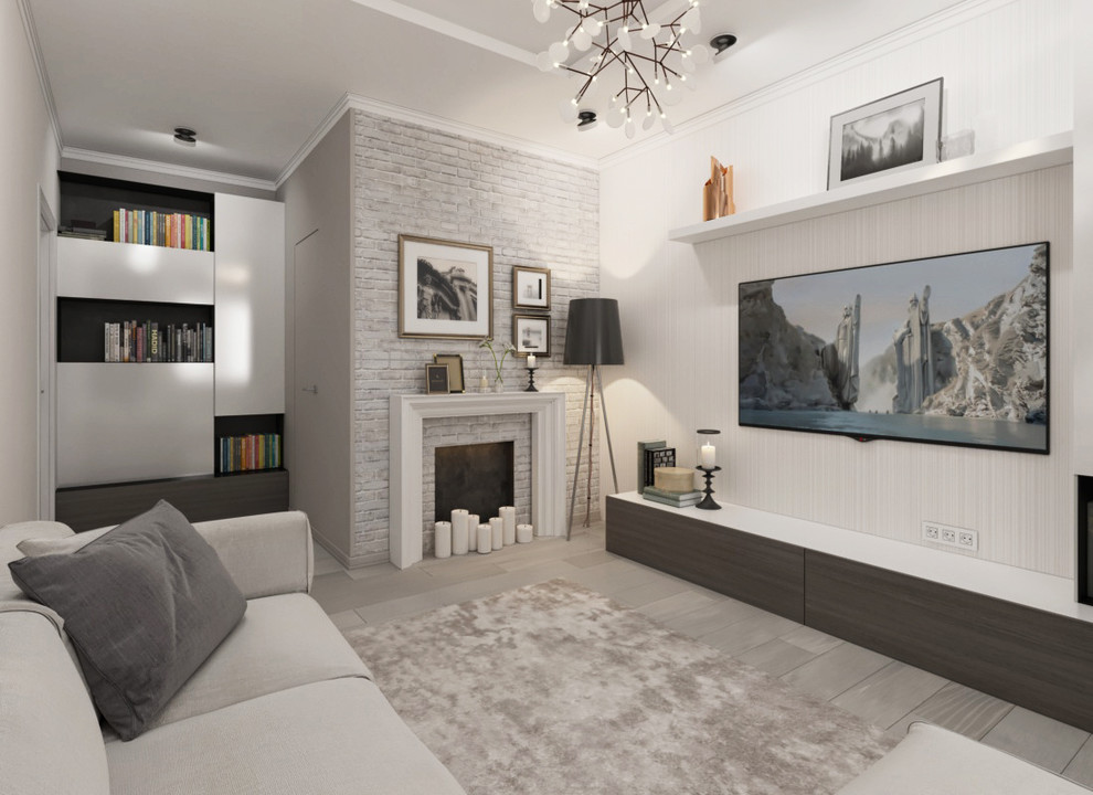 Дизайн для молодой семьи из трех человек.