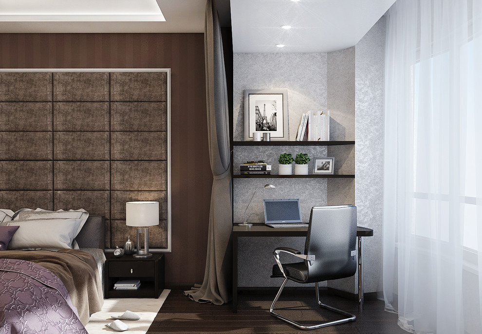 The apartment interior in the style Contemporary
