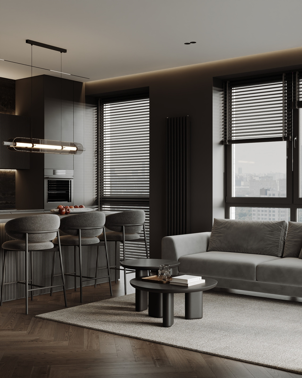 Кухня-гостиная