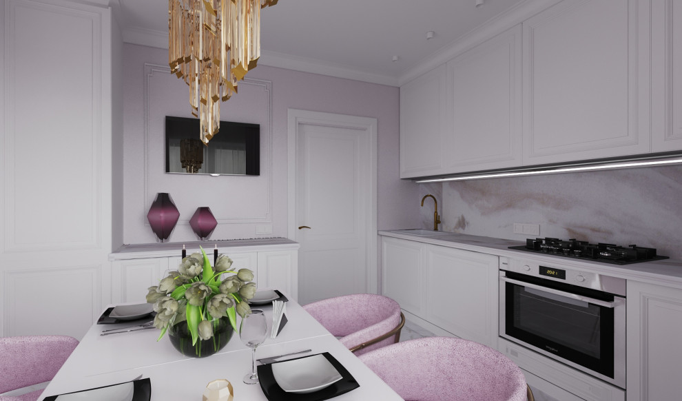 Кухня в  стиле неоклассика