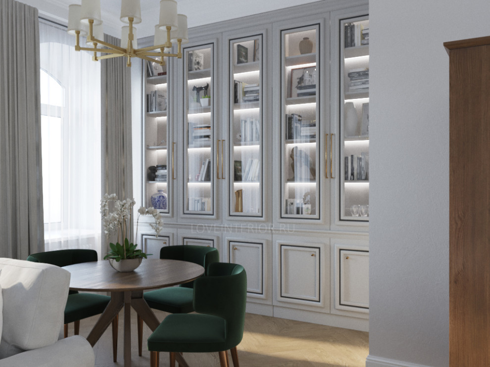 Квартира в доме, построенном в XIX веке в центре Москвы