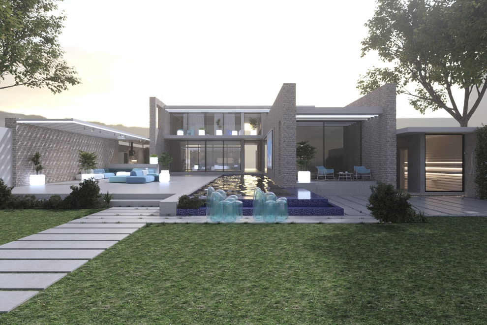 Дизайн дома у моря на Кипре