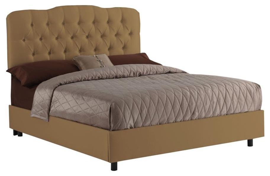 41 in. Tufted Upholstered Twin Headboard (King)