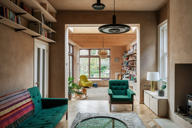 The Brockley House eclectic-living-room