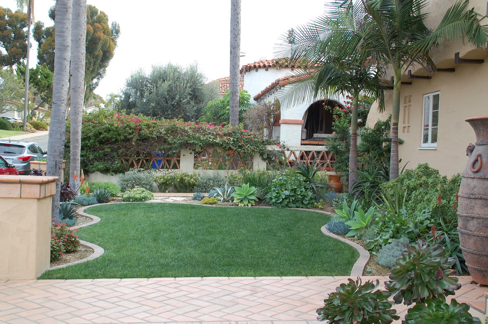 Randy Landscape Remodel Mission Hills Front Yard Mediterranean