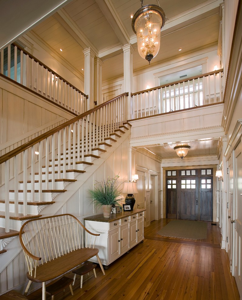 Design ideas for a beach style staircase in Charleston.
