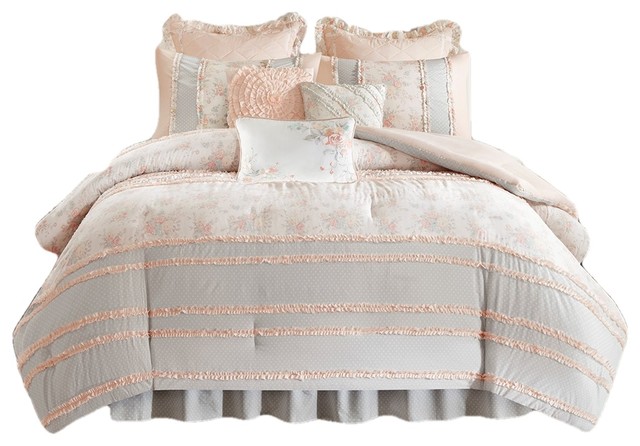 Serendipity Cotton Percale Comforter, Lullaby Bedding Unicorn Cotton Percale Duvet Cover Set