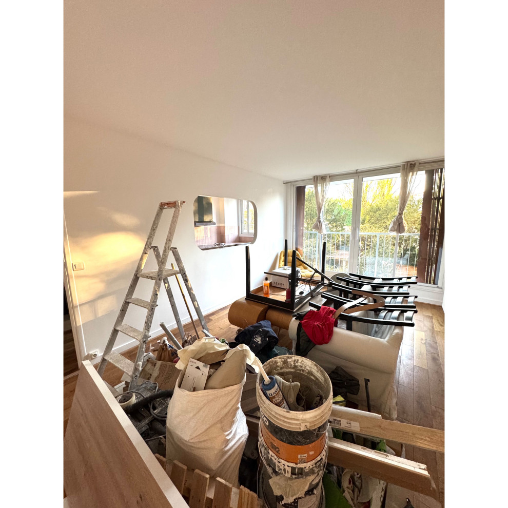 Projet Philippe Auguste, rénovation d'un 42m2