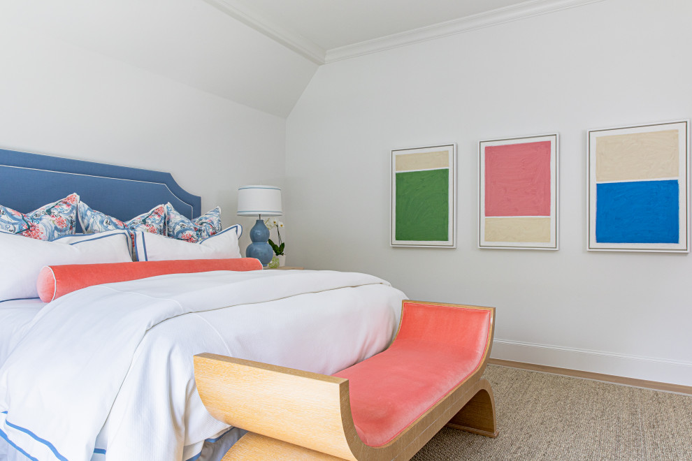 Inspiration for a transitional home design remodel in Dallas